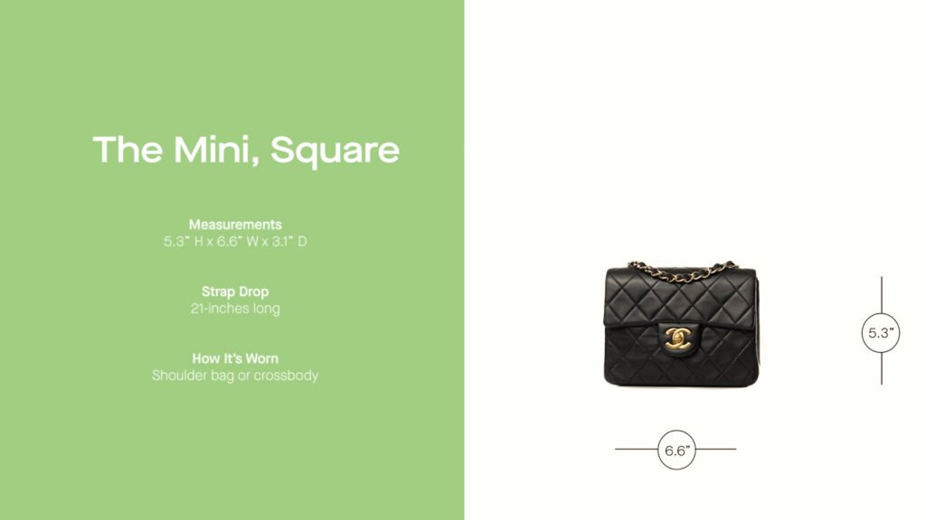 The Size Guide Chanel Classic Flap Chanel Classic Flap Size Guide  Find  Your Perfect Fit  REBAG  The Vault